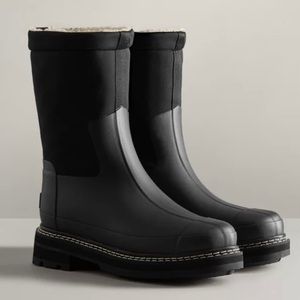 Women's Refined Stitch Roll Top Sherpa Hunter Boots